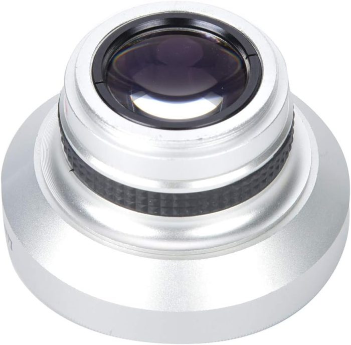 37mm 0.25X Super Fisheye Additional Lens, Macro Close Up Shooting, Made of Aluminum Alloy Optical Glass, Suitable for 37mm Caliber Camera Lenses - Image 9