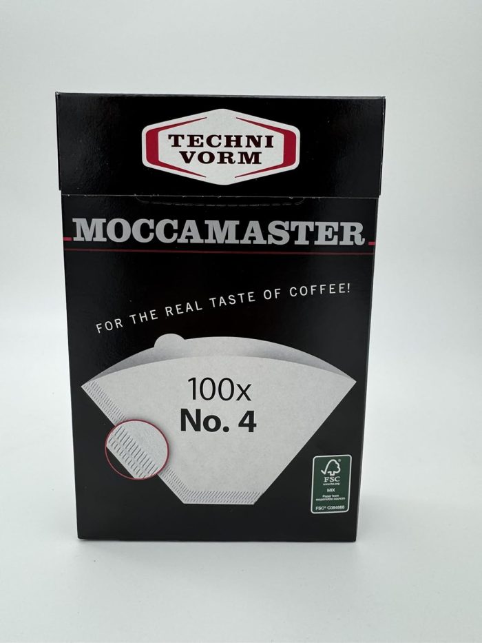 Technivorm Moccamaster #4 White Paper Filters, 100-count per box - Image 7